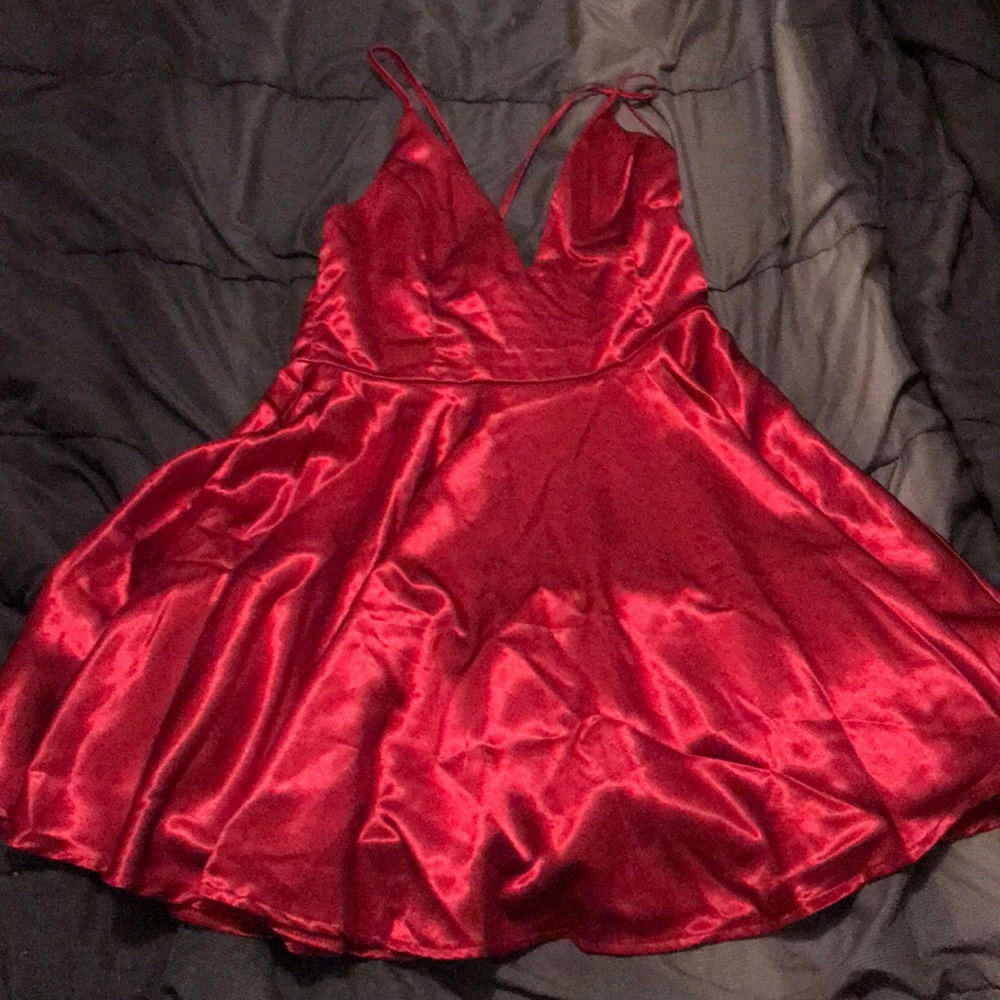 Fashion Nova Party Perfection Flare Dress